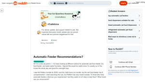 Petlibro - Bundle, Catit - Wet Food Feeder, VEKEN - Water Fountain, PETLIBRO - Dry Food Feeder