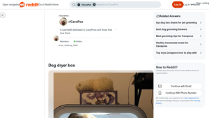 DogDryerBox - Convenient Drying Solution for Dogs