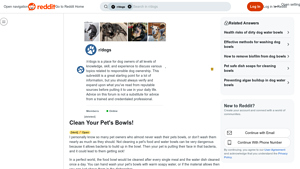 PetCare - Bowl Cleaning Essentials