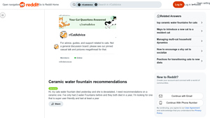 Miaustore - Ceramic Fountain