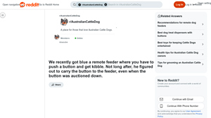 Remote Feeder - Smart Kibble Dispenser