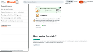 Catit - Flower Water Fountain