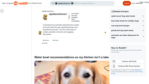 Reddit - Waterhog Mat and Slopper Stopper