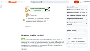 Petlibro - Slow Eater Bowl Replacement