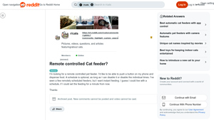 PetFeeder - Smart Remote Feeder