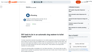 Lixit - Automatic Waterer Adaptor