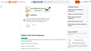 Petlibro - Auto Food Dispensers