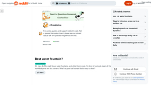 Catit - Flower Water Fountain