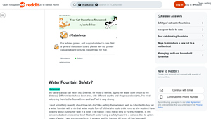 CatWater - Whisker-Friendly Fountain