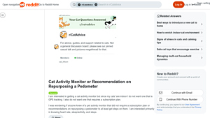 Petkit - Pet Activity Monitor P2 Gold