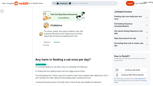 Reddit - Cat Food Insights