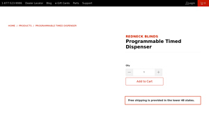 Redneck - Programmable Timed Dispenser for 750 lb Gravity Feeder