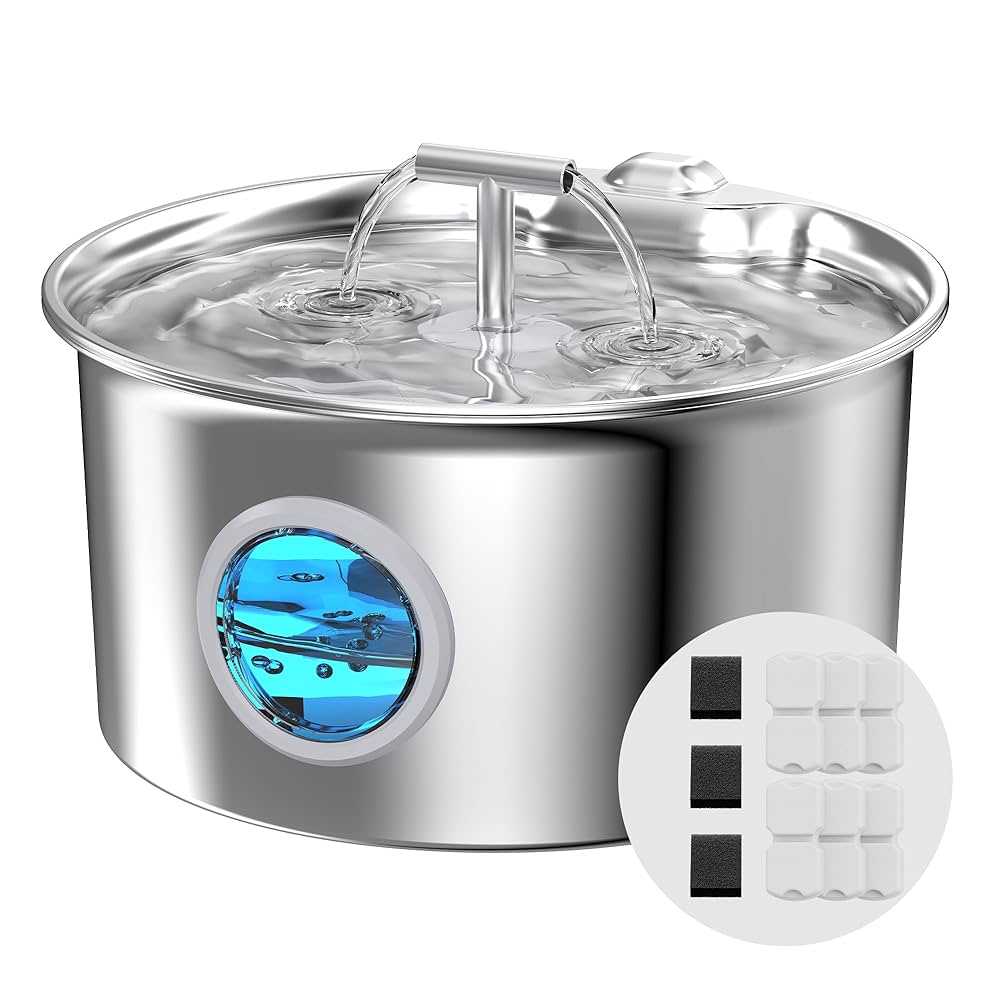 An application scenario or product detail of refrigerated cat water fountain - Image 2