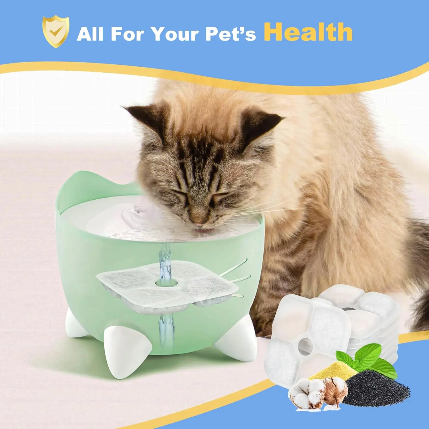 An application scenario or product detail of replacement pump for catit water fountain - Image 22