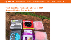 Dogit - Go-Slow Anti Gulp Dog Bowl