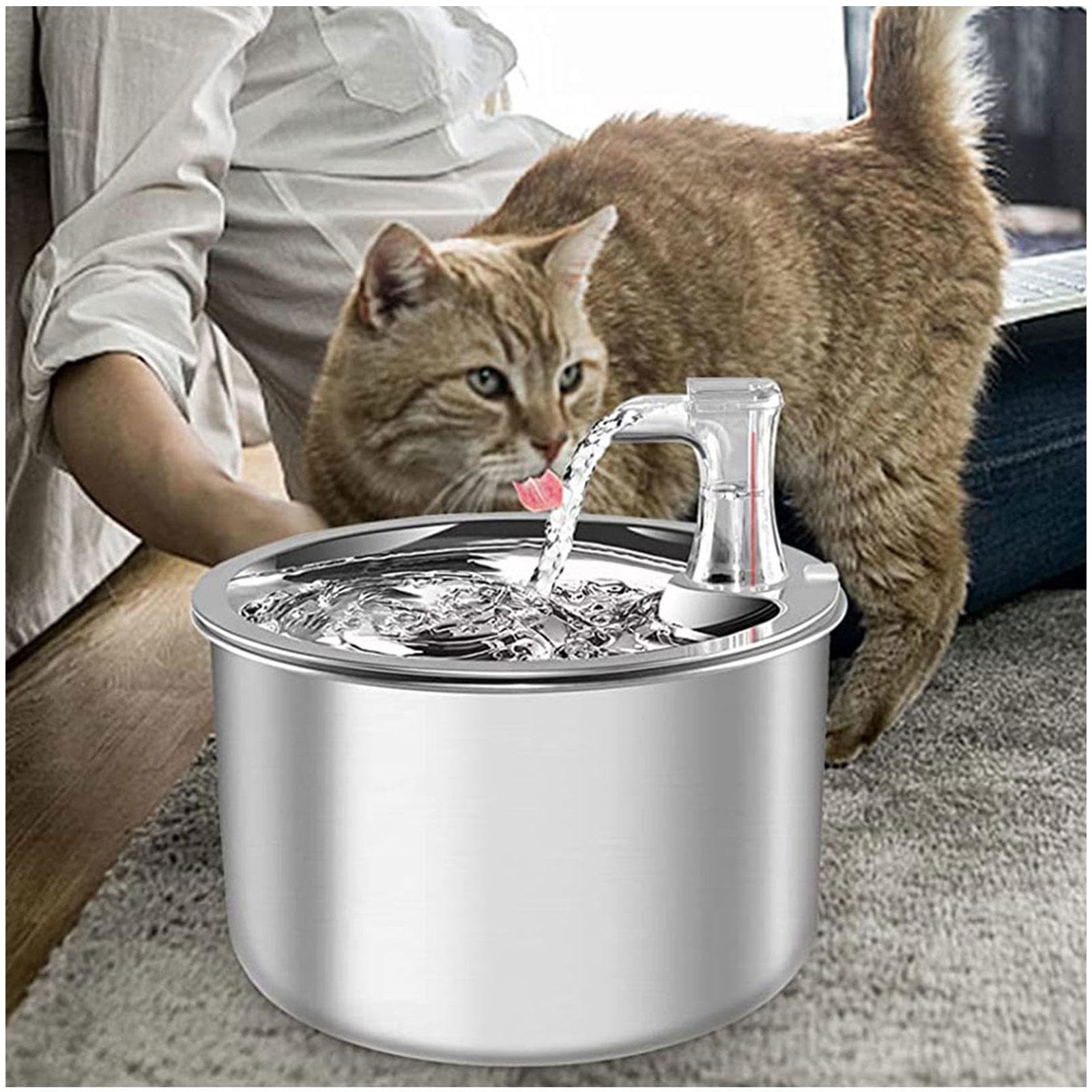 An application scenario or product detail of running water bowl cats - Image 18