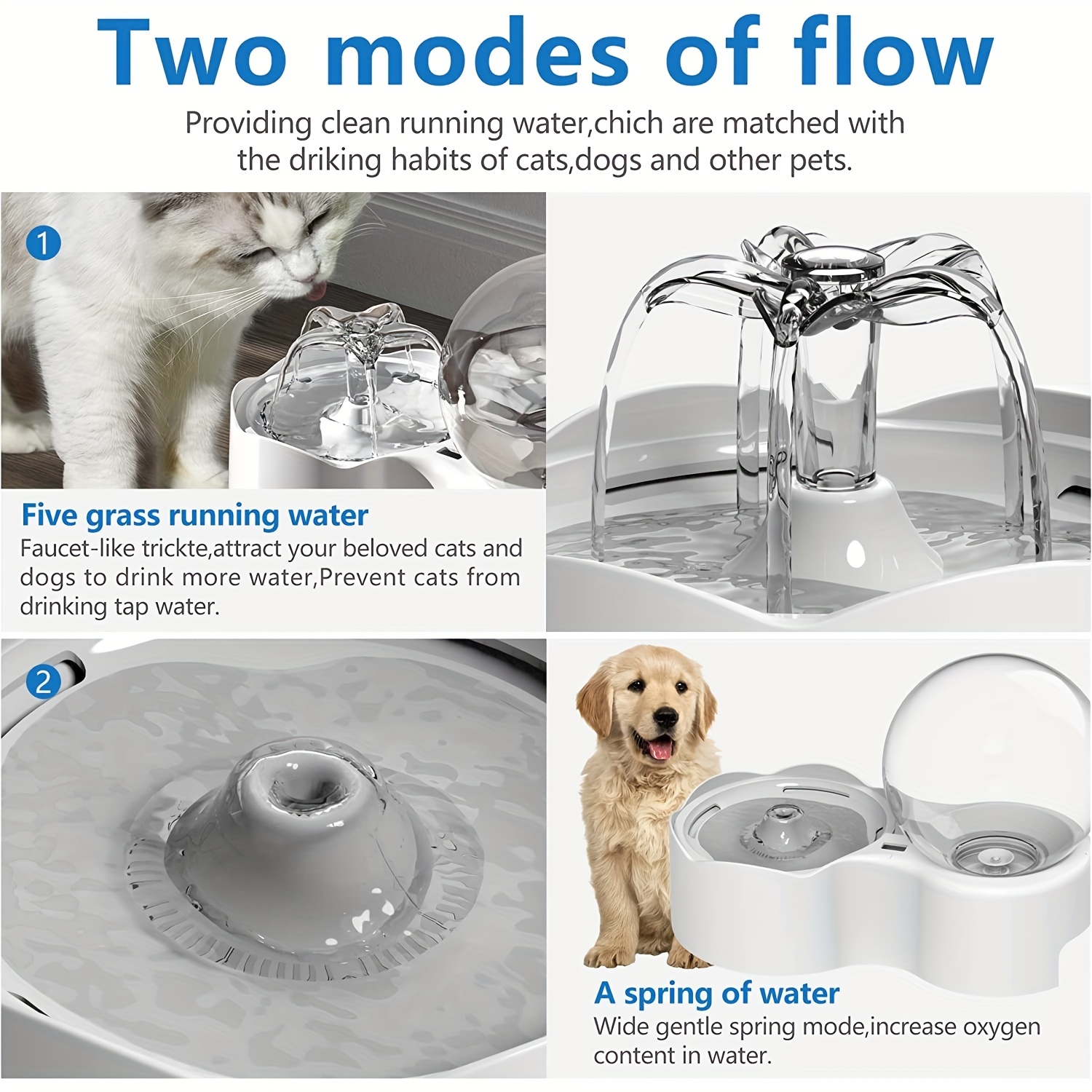 An application scenario or product detail of running water bowl for dogs - Image 8