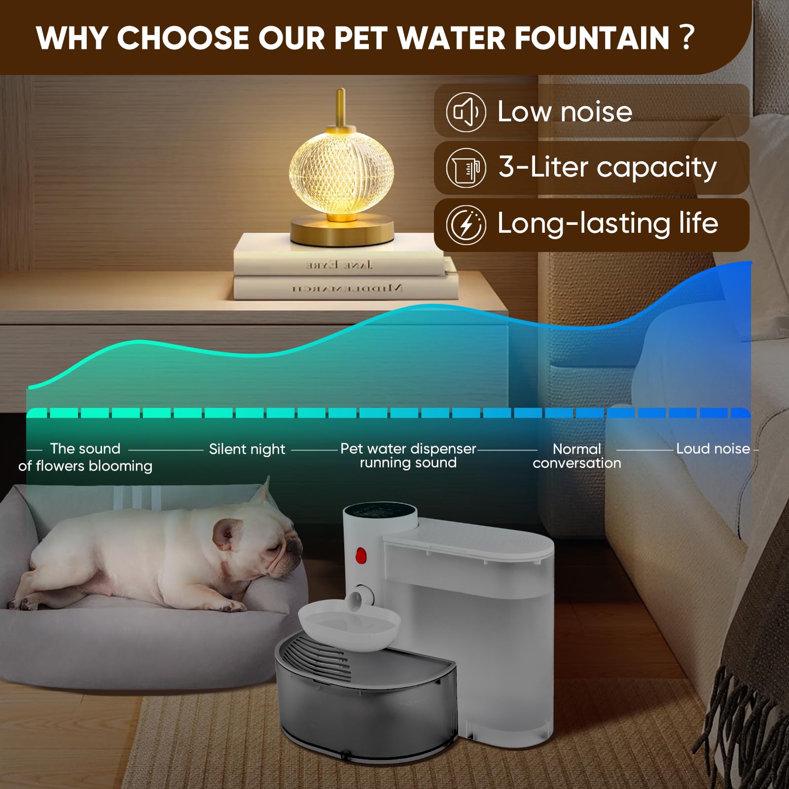 An application scenario or product detail of sakerplus water fountain - Image 3