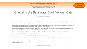 Savannah Gans - Recirculating Water Bowls