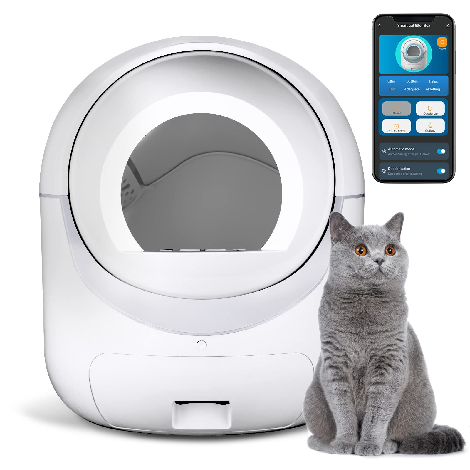 An application scenario or product detail of self cleaning cat litter boxes - Image 2