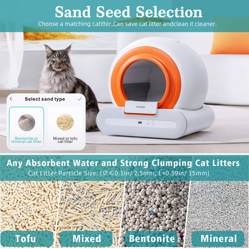 An application scenario or product detail of self cleaning cat litter boxes - Image 22