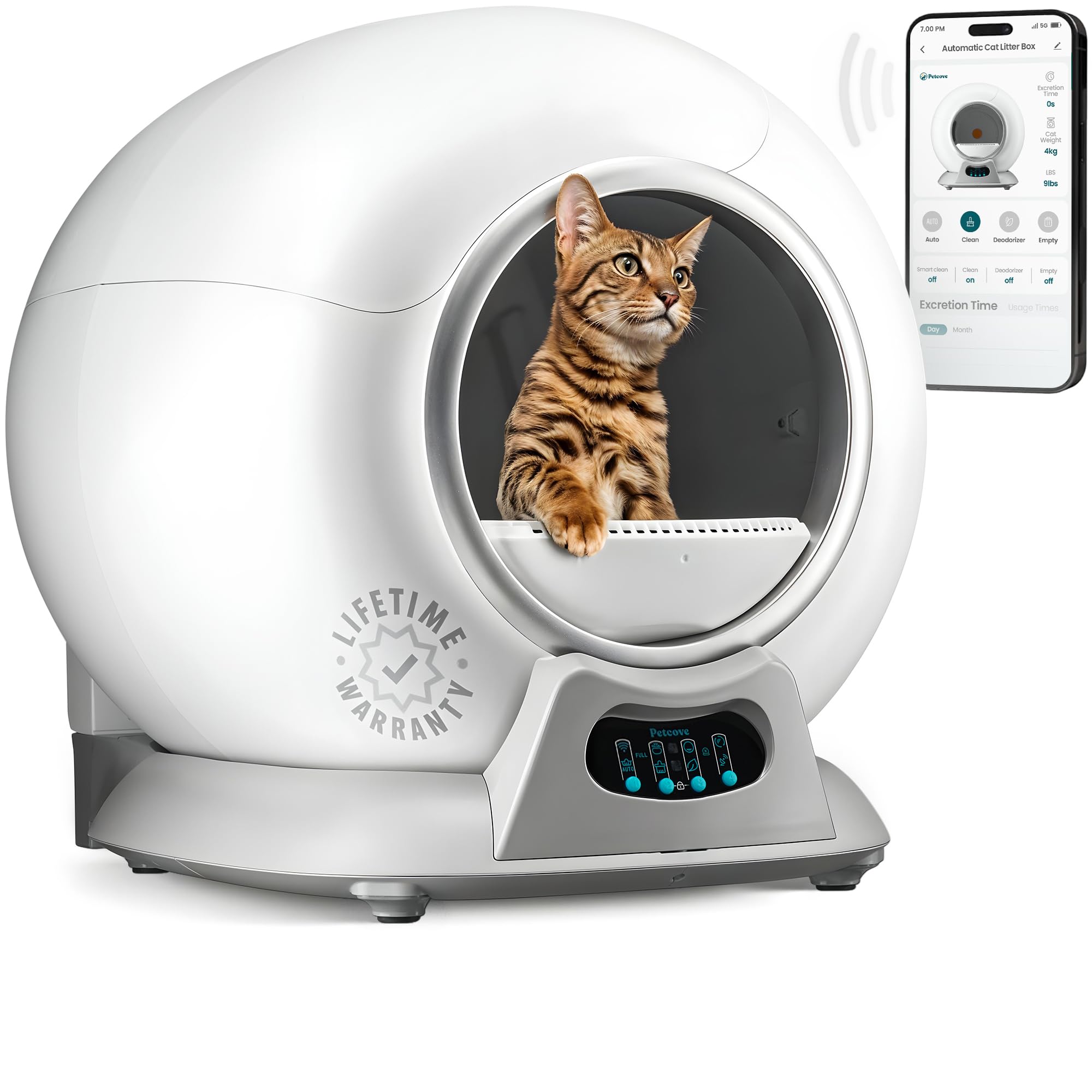 An application scenario or product detail of self cleaning kitty litter box - Image 15