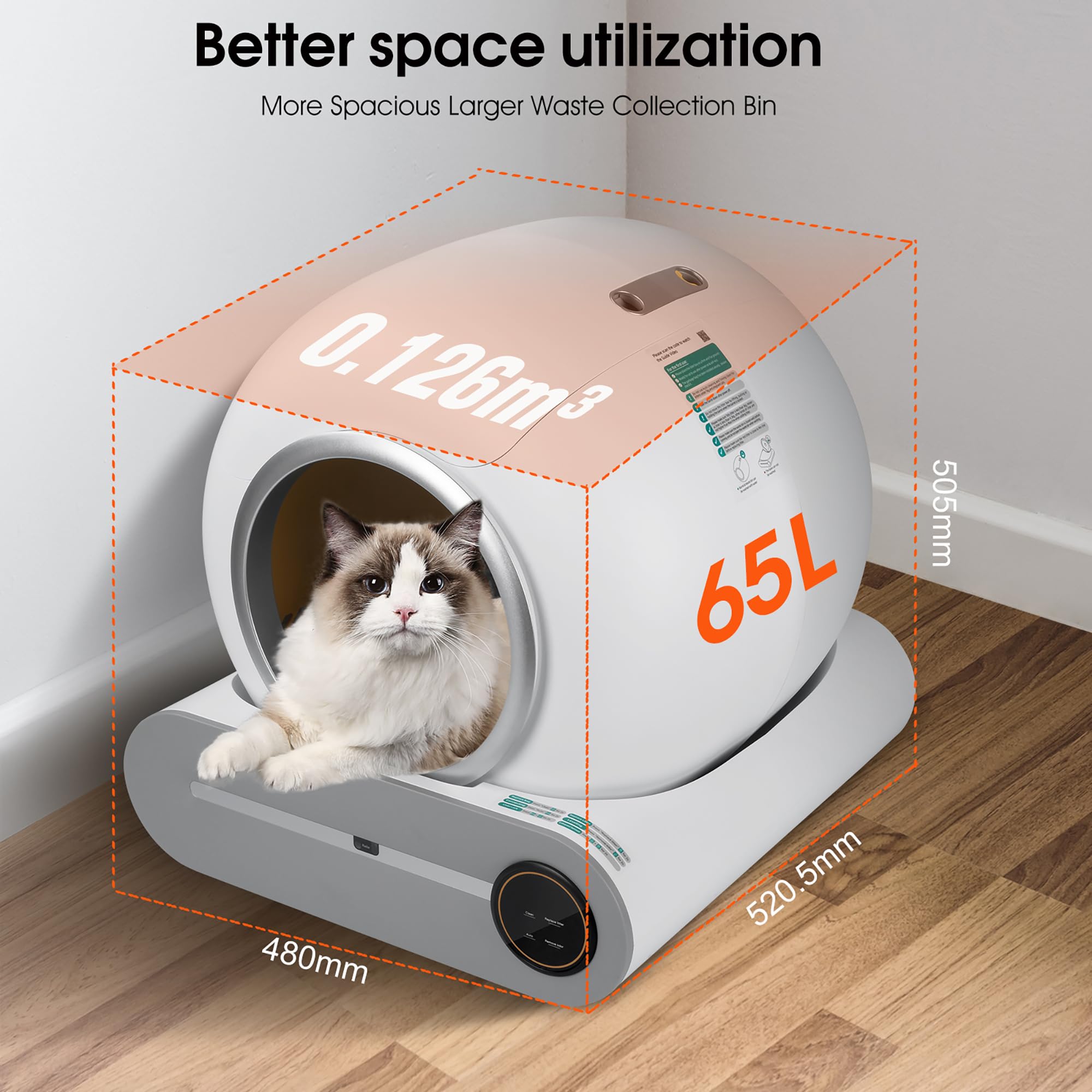 An application scenario or product detail of self cleaning litter box amazon - Image 15