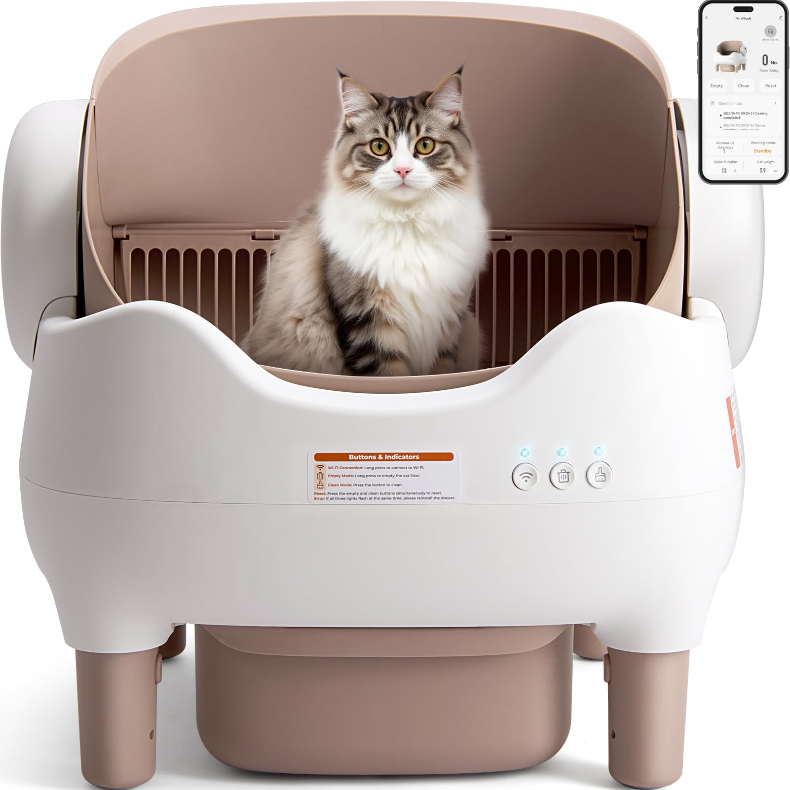 An application scenario or product detail of self cleaning litter box amazon - Image 18