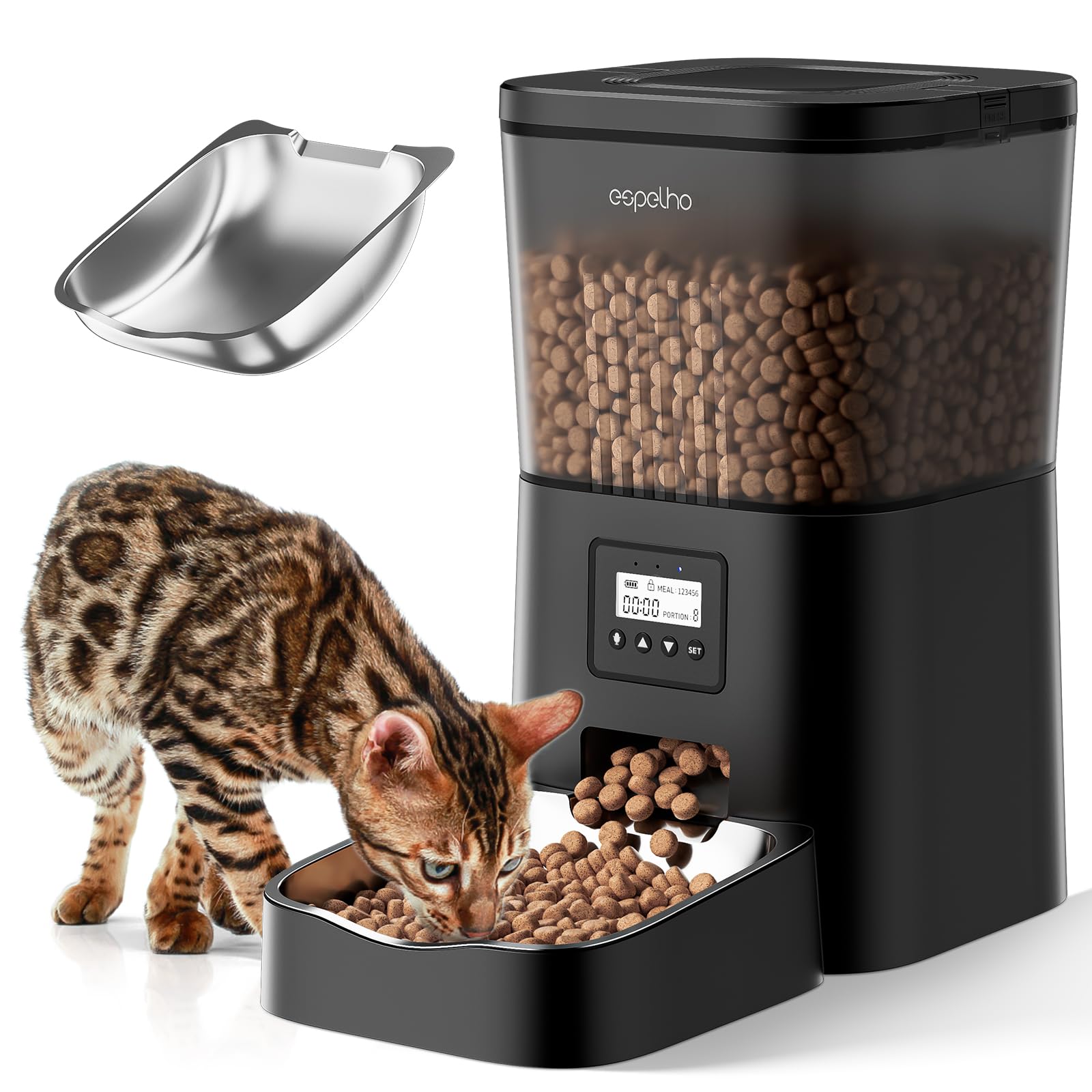 An application scenario or product detail of self feeder cat - Image 4