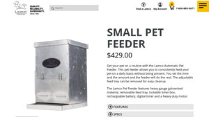 Lamco - Small Pet Feeder