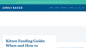 Simply Naked - Wild Acadian Redfish Dinner for Cats