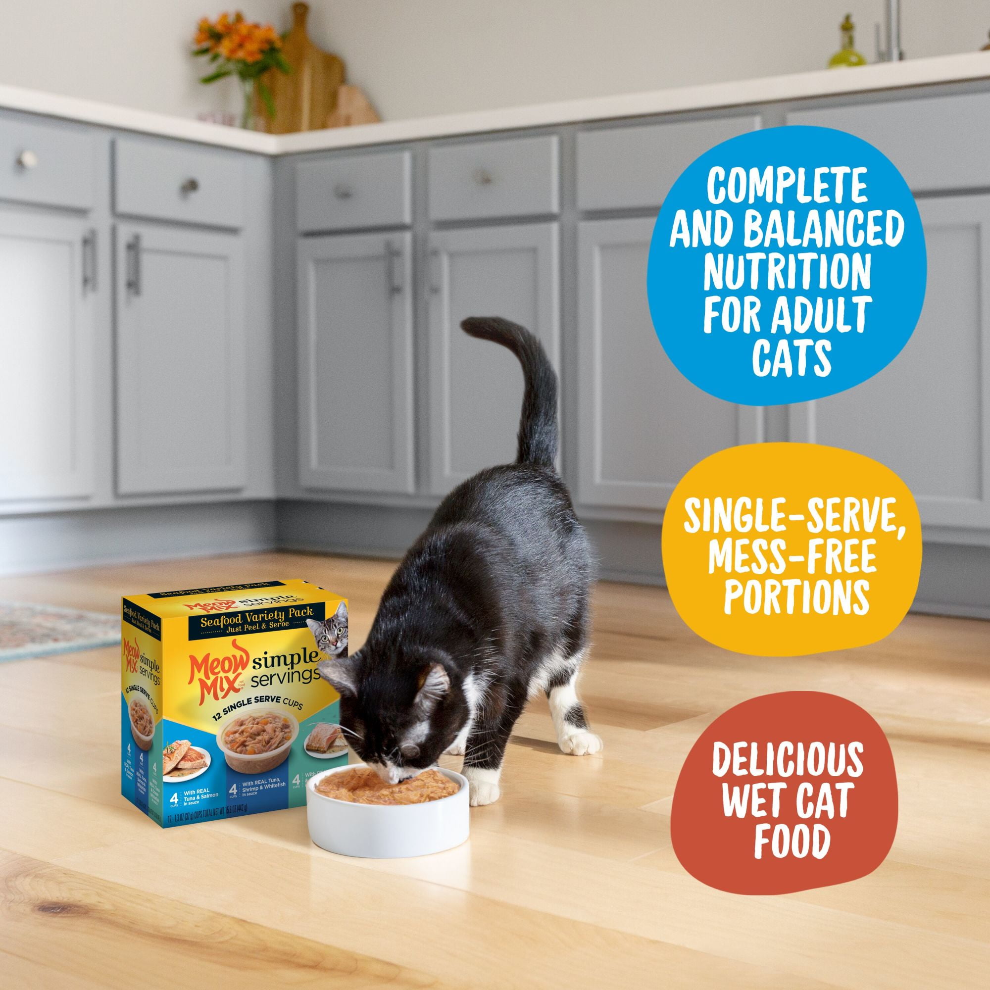 An application scenario or product detail of single serve wet cat food - Image 17