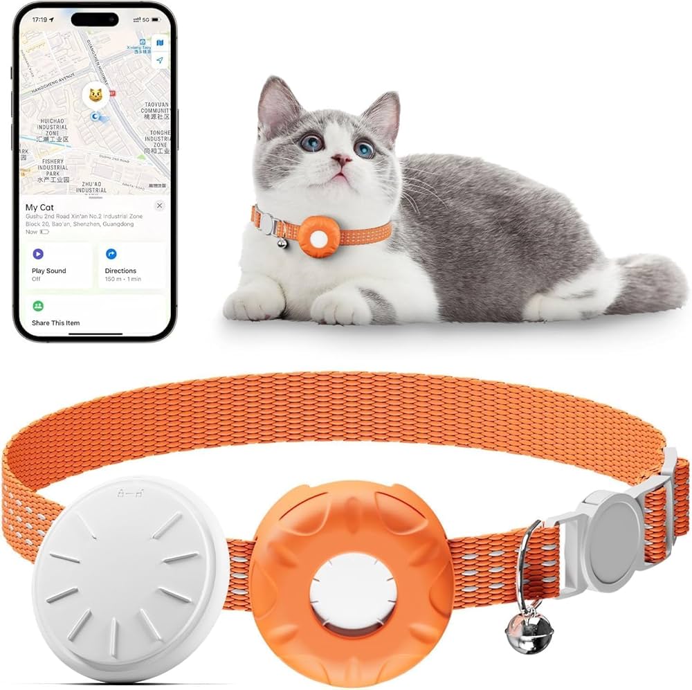 An application scenario or product detail of small gps tracker for cat - Image 2