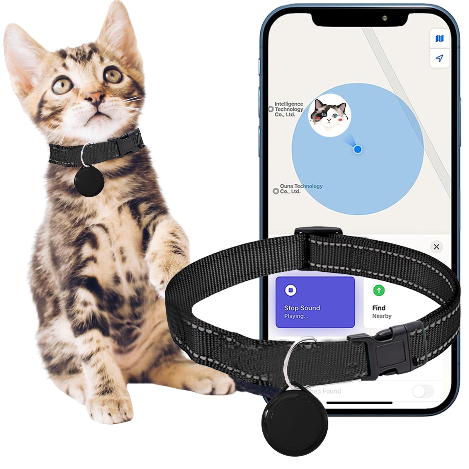 An application scenario or product detail of small gps tracker for cat - Image 23