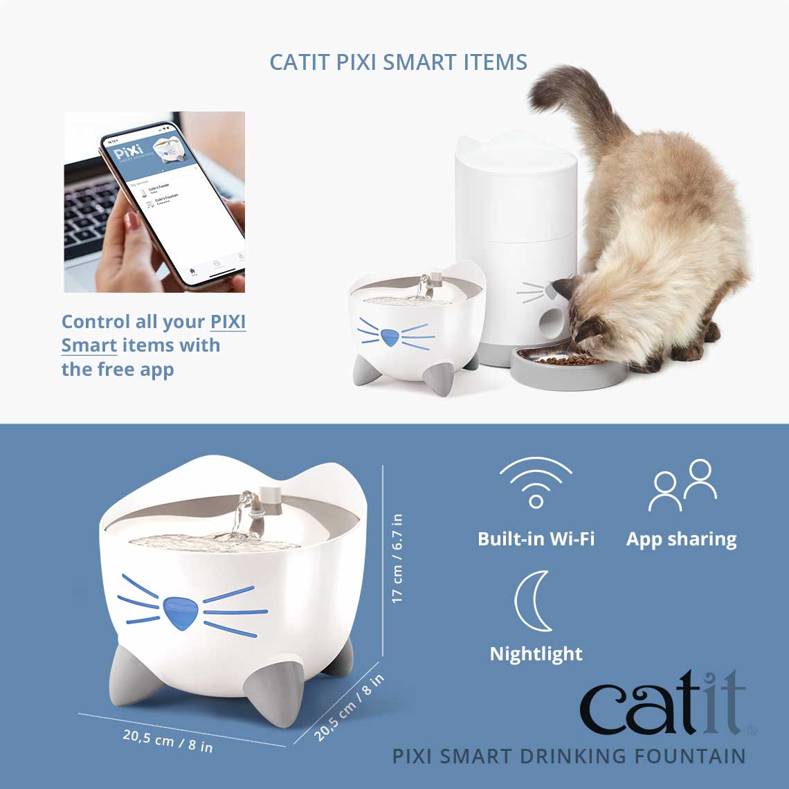 An application scenario or product detail of smart cat drinking fountain - Image 6