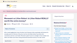 Meowant - Self-Cleaning Litter Box