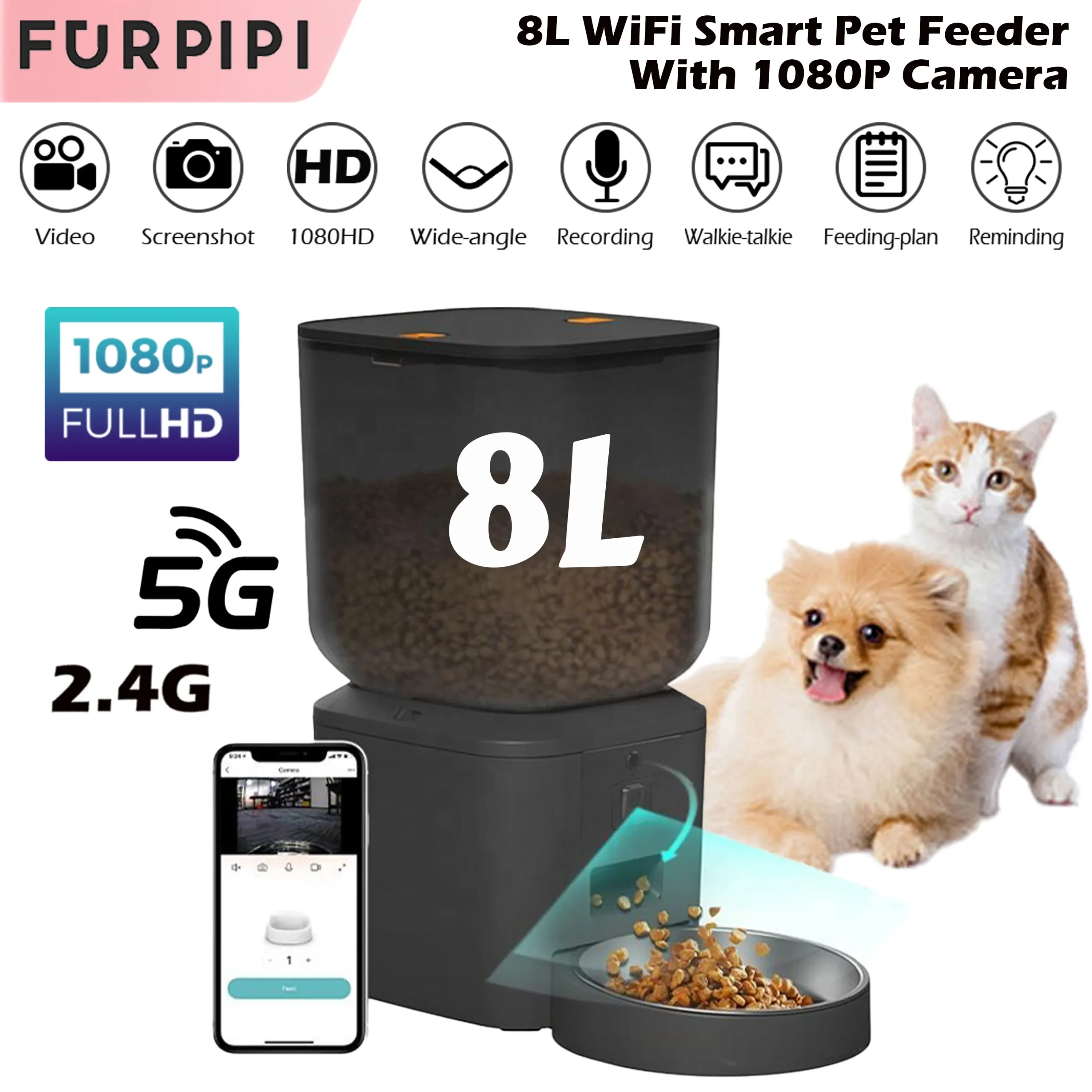 An application scenario or product detail of smart feeder for dogs - Image 22