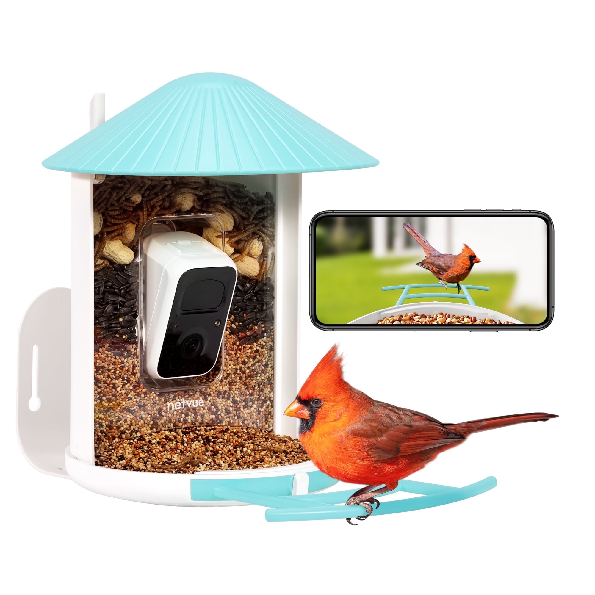 An application scenario or product detail of smart feeder with camera - Image 11