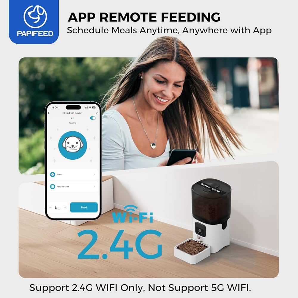 An application scenario or product detail of smart pet feeder app - Image 8