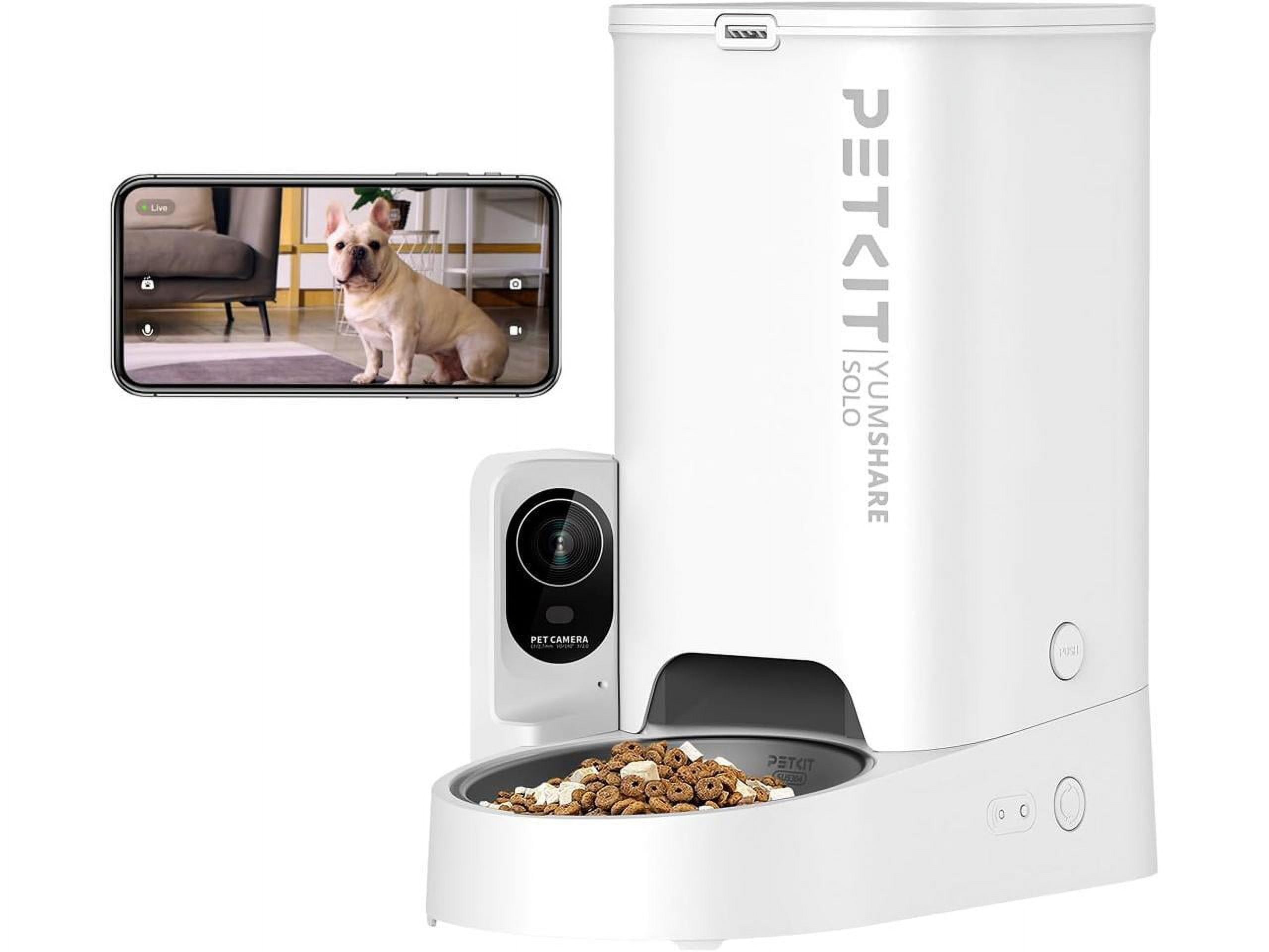 An application scenario or product detail of smart pet feeder with camera - Image 15