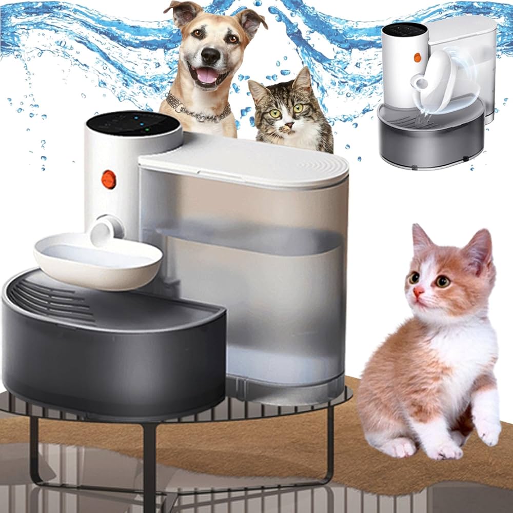 An application scenario or product detail of smart pet water fountain - Image 2