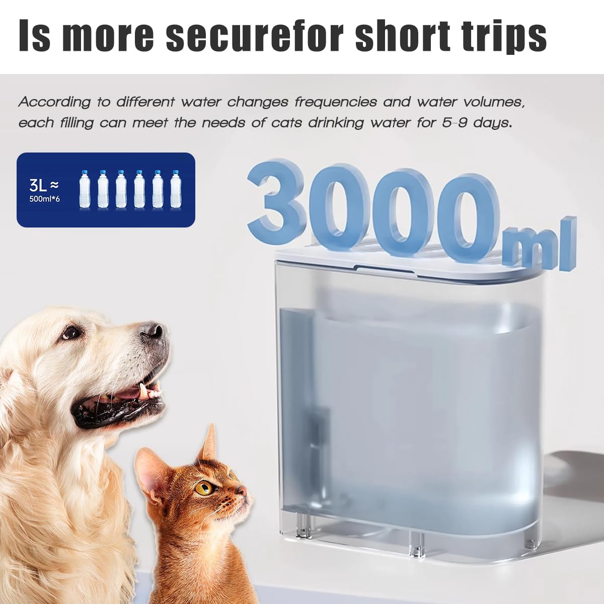 An application scenario or product detail of smart pet water fountain - Image 23