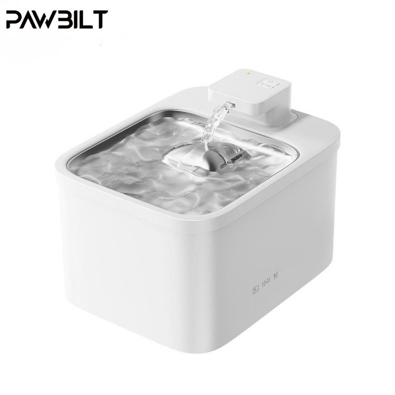 Pawbilt Smart Pet Water Fountain with White Background