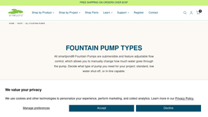 smartpond® - Fountain Pumps