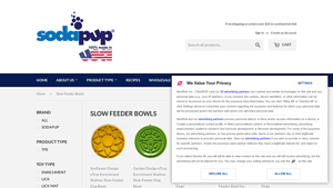 Sodapup - Slow Feeder Dog Bowls