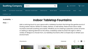Soothing Company - Indoor Tabletop Fountains