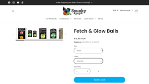 Spunky Pup - Fetch & Glow Balls