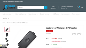 SpyCentre - Waterproof Miniature GPS Tracker