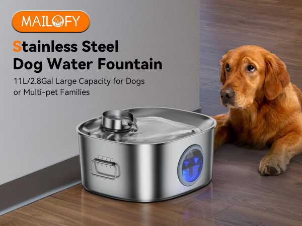 An application scenario or product detail of stainless dog water fountain - Image 19