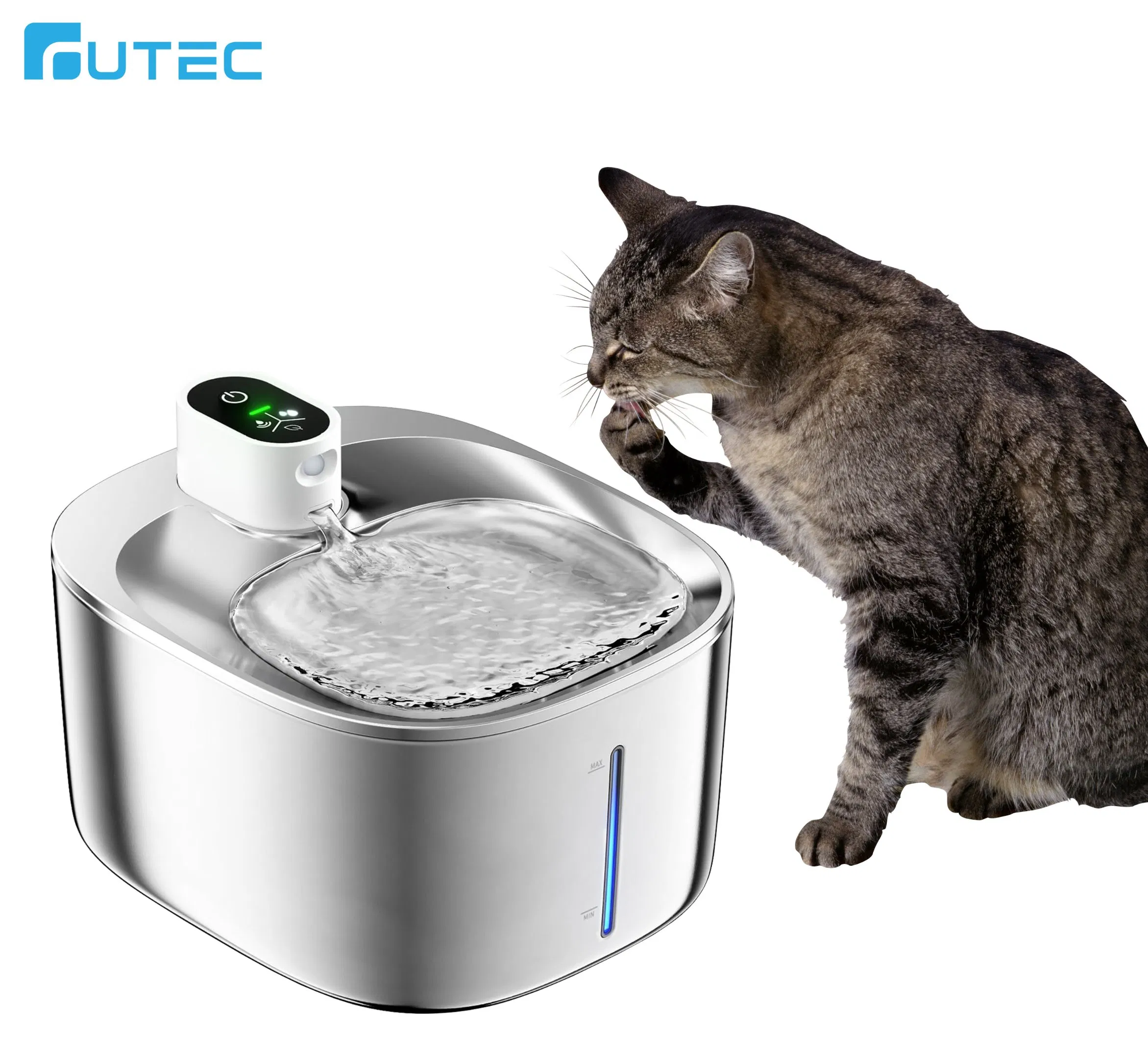An application scenario or product detail of stainless steel cat water dish - Image 9